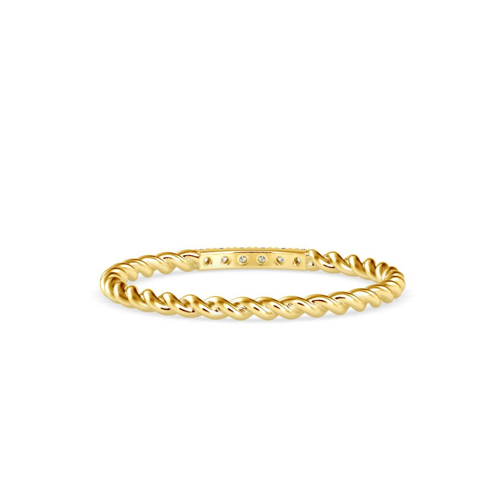 Elegant Ripples Ring