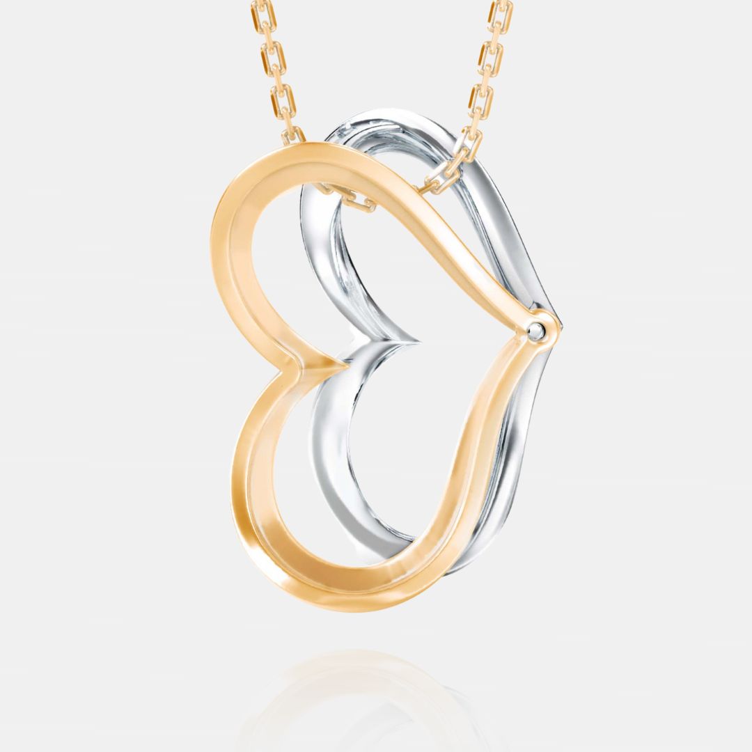 Two of Hearts Pendant