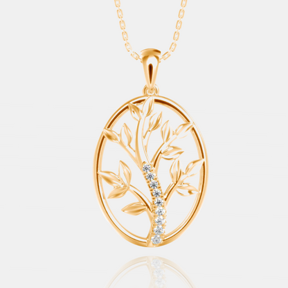 The Sparkling Moneyplant Pendant