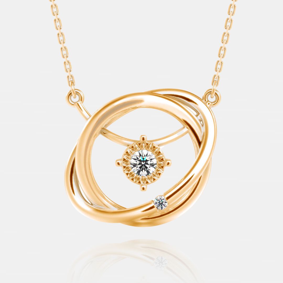 Dancing Atoms Pendant