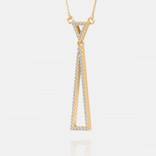Tryst of Triangles Pendant