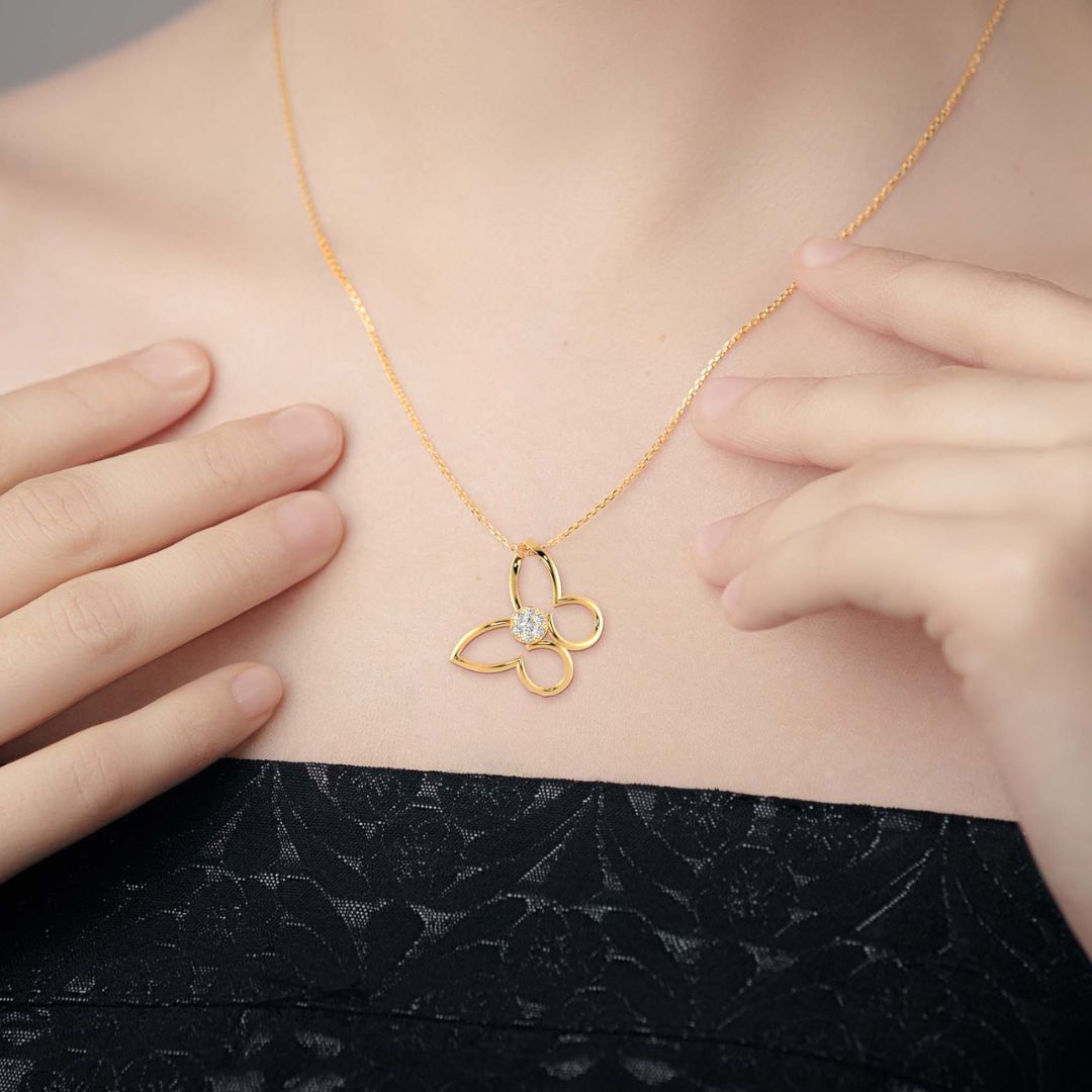 Celestial Butterfly Pendant