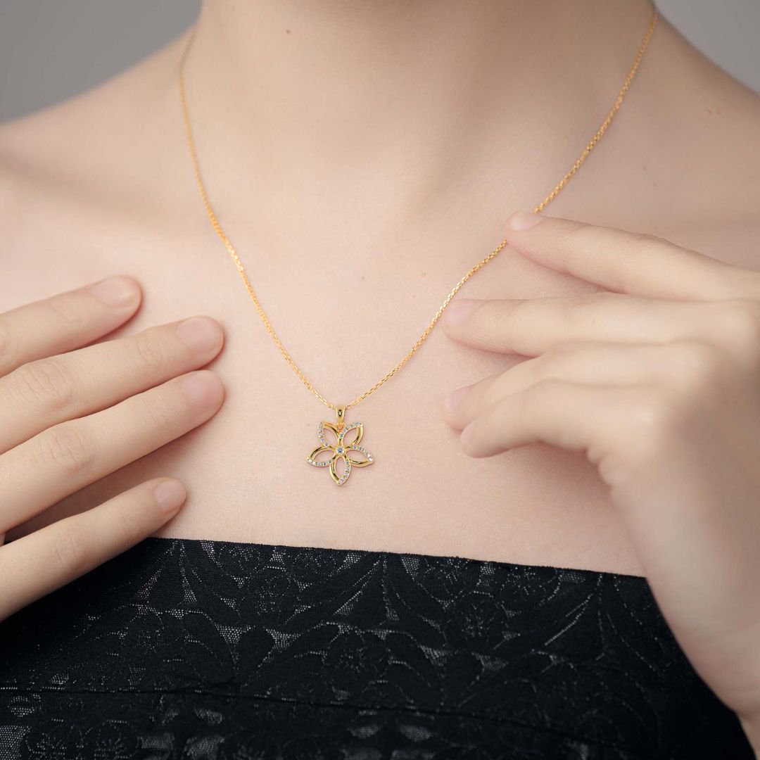 Enchanting Lily Pendant