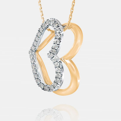 Two of Hearts Pendant