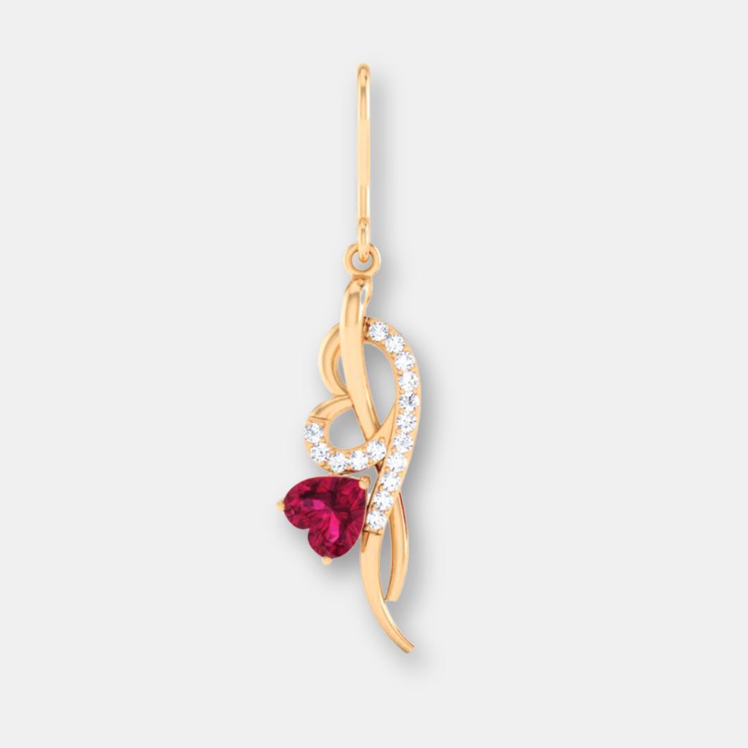 Tumbling Hearts Earrings
